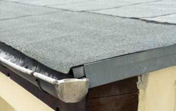 repair or replace Rowston flat roofing?